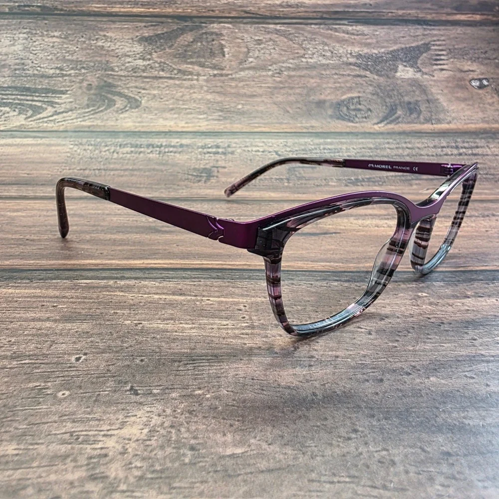 Morel Koali France Purple Eyeglasses Frames Women 51 18‎ 135 PP12 FRAMES ONLY